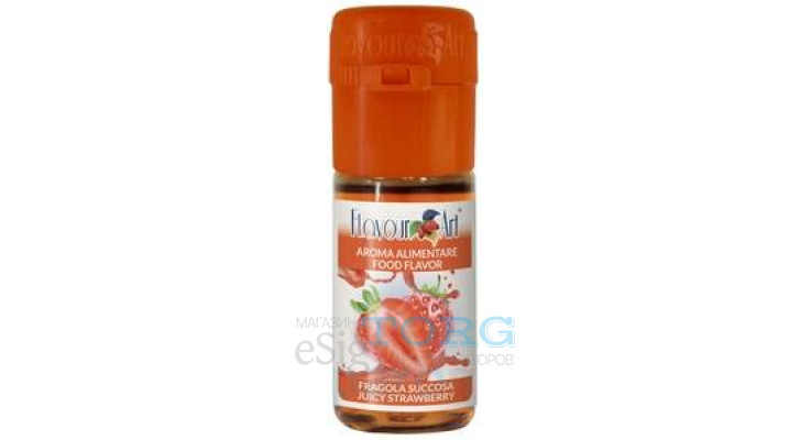 Изображение Ароматизатор FlavourArt Juicy Strawberry Ароматизатор FlavourArt Juicy Strawberry