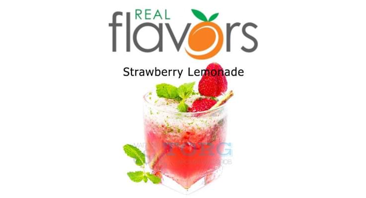 Изображение Ароматизатор Real Flavors Strawberry Lemonade SC Ароматизатор Real Flavors Strawberry Lemonade SC